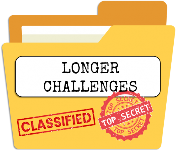 SECRET YETI AGENT - BIGGER CHALLENGES
